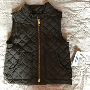 Old Navy quilted vest.